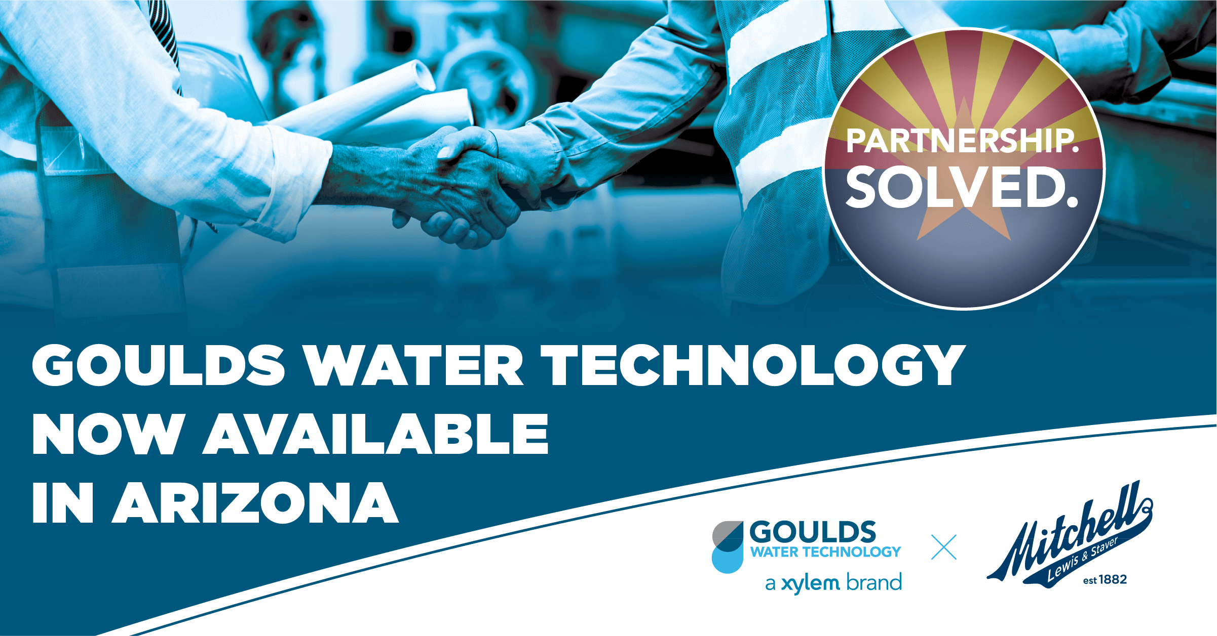 Mitchell Lewis & Staver Partners with Goulds Water Technology in Arizona