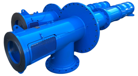 Canned Lineshaft Turbine