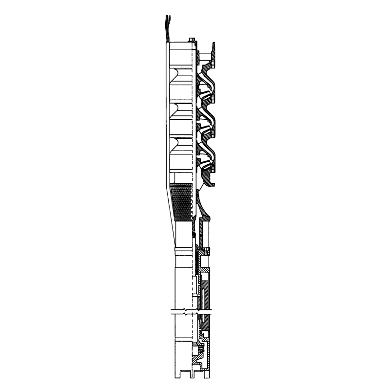 Submersible Turbine Section