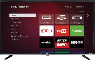 TCL 40” HD Smart TV